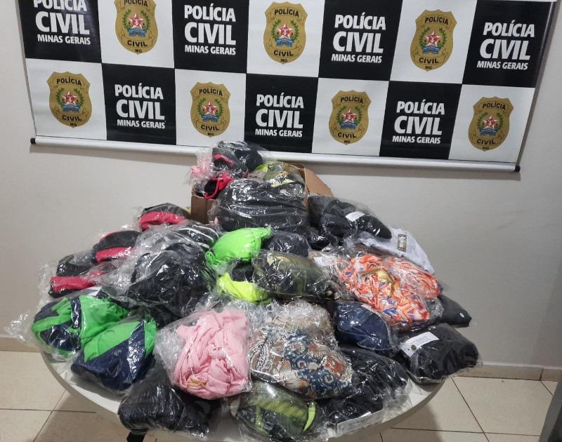 Polícia Civil recupera roupas furtadas de loja em Conselheiro Lafaiete