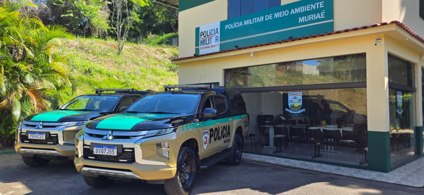 Polícia Militar Ambiental recebe novas viaturas para reforçar atuação em Muriaé