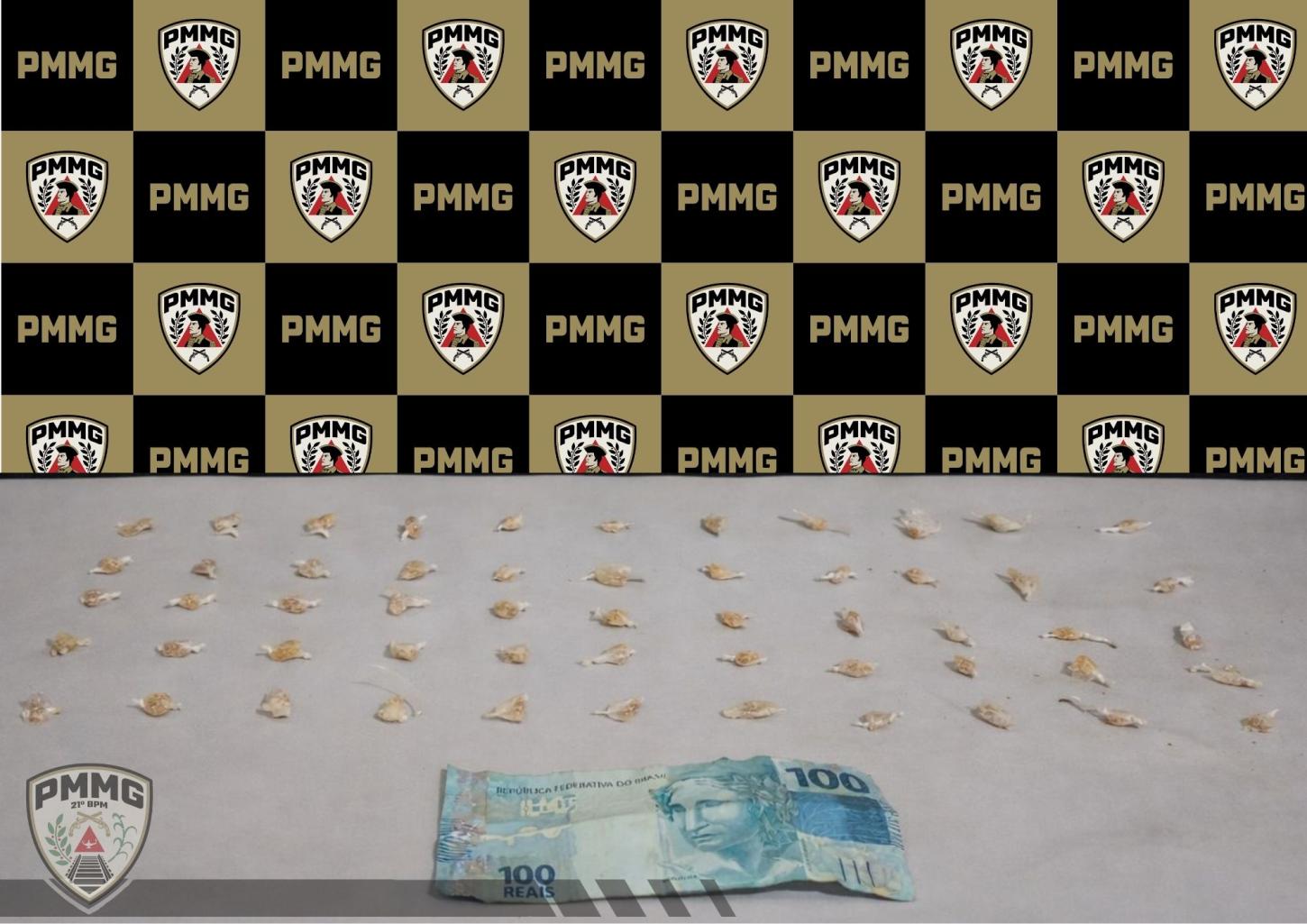 Polícia Militar intensifica combate ao crime com apreensões de drogas e arma de fogo na Zona da Mata