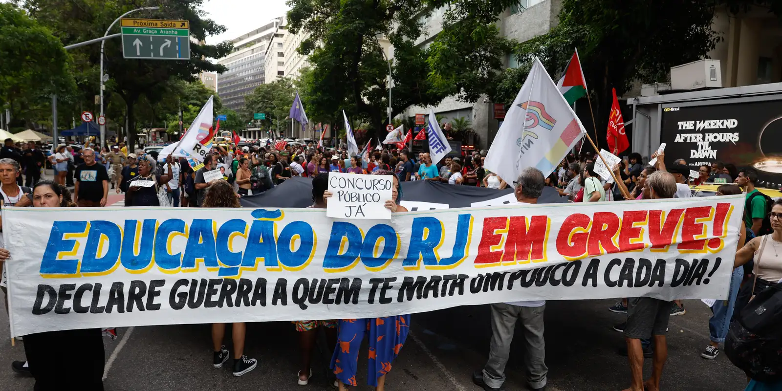 Professores do Rio de Janeiro aderem a paralisação de 24 horas