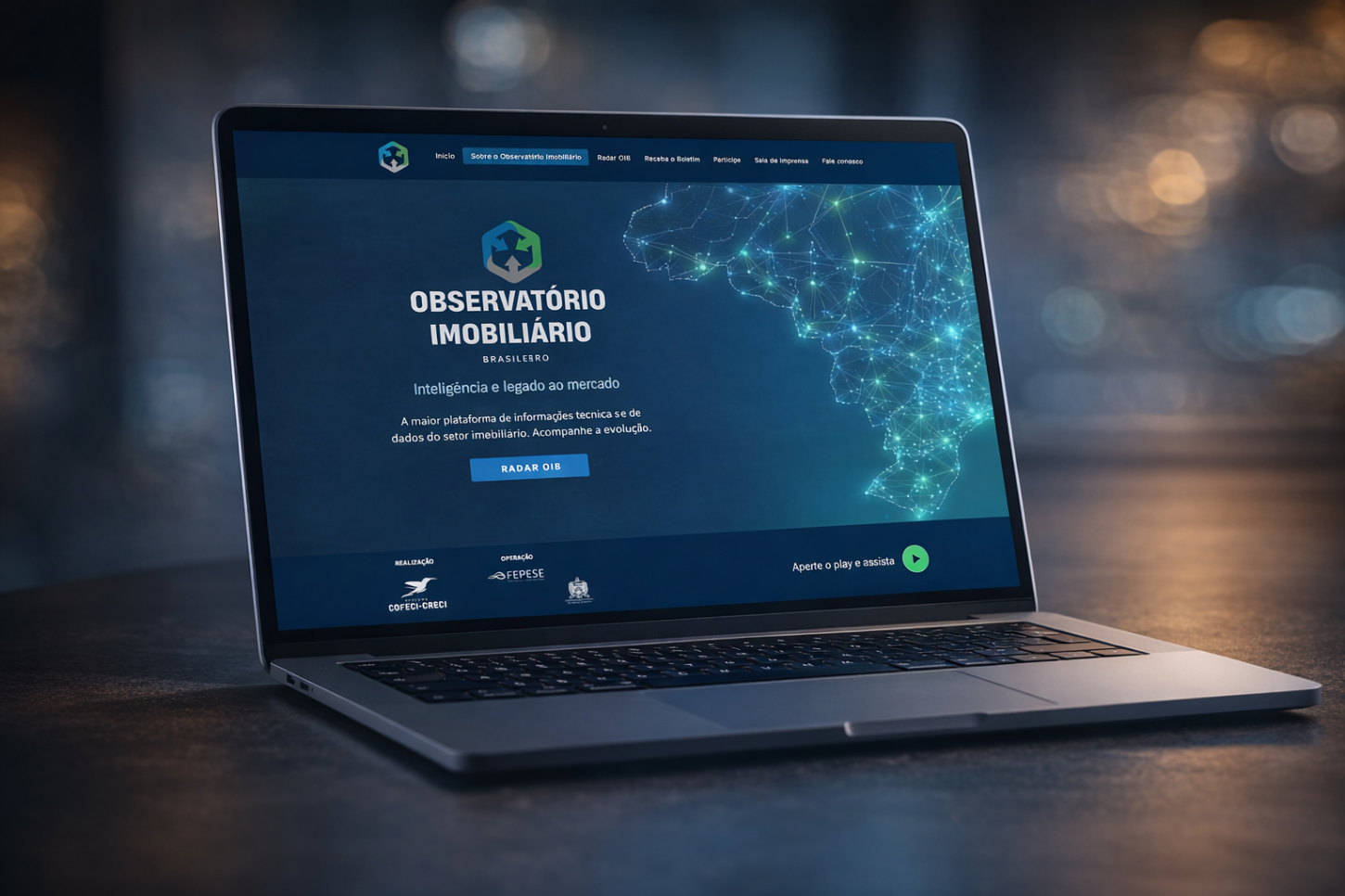 Sistema Cofeci-Creci lança site do Observatório Imobiliário Brasileiro com central de notícias e coleta de dados do setor