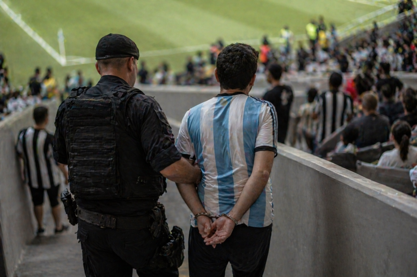 Torcedor argentino é preso por suspeita de racismo durante partida em Belo Horizonte