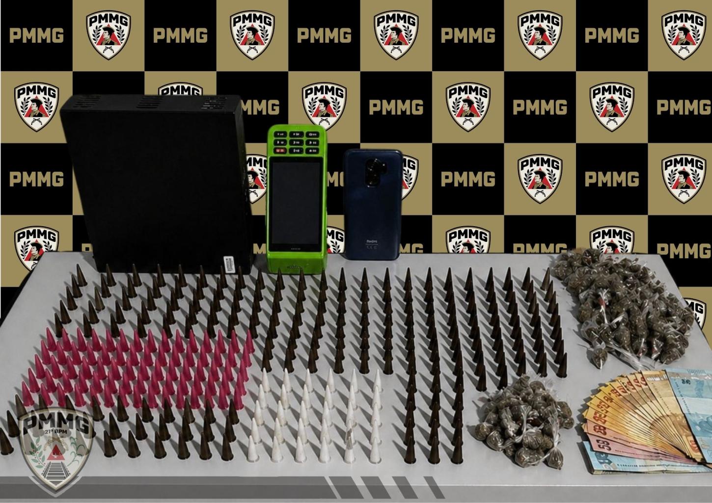 Tráfico, arma e foragidos: operações da PM resultam em prisões em série na Zona da Mata