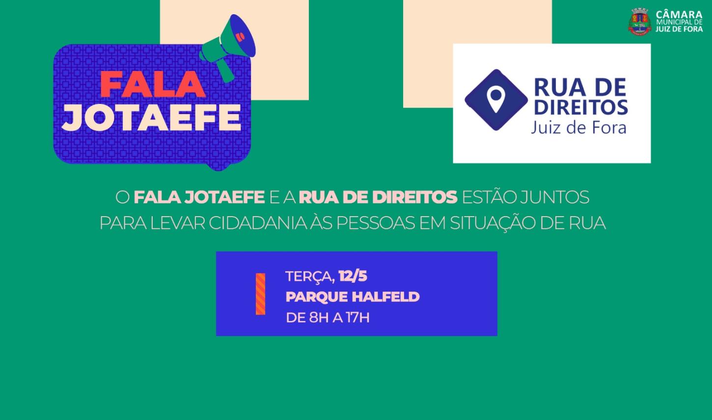 Câmara de Juiz de Fora promove nova edição do Fala JOTAEFE com serviços gratuitos no Parque Halfeld
