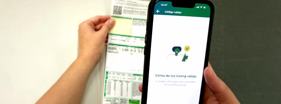Cemig lança validador no aplicativo para combater boletos falsos em Minas Gerais e Juiz de Fora