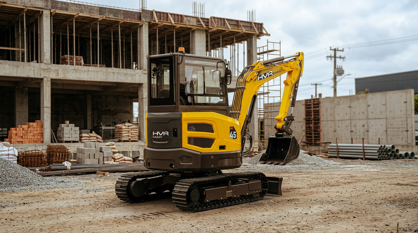 Desenvolvimento 100% brasileiro, configuração premium e preço competitivo: Grupo KMR lança marca de linha amarela
