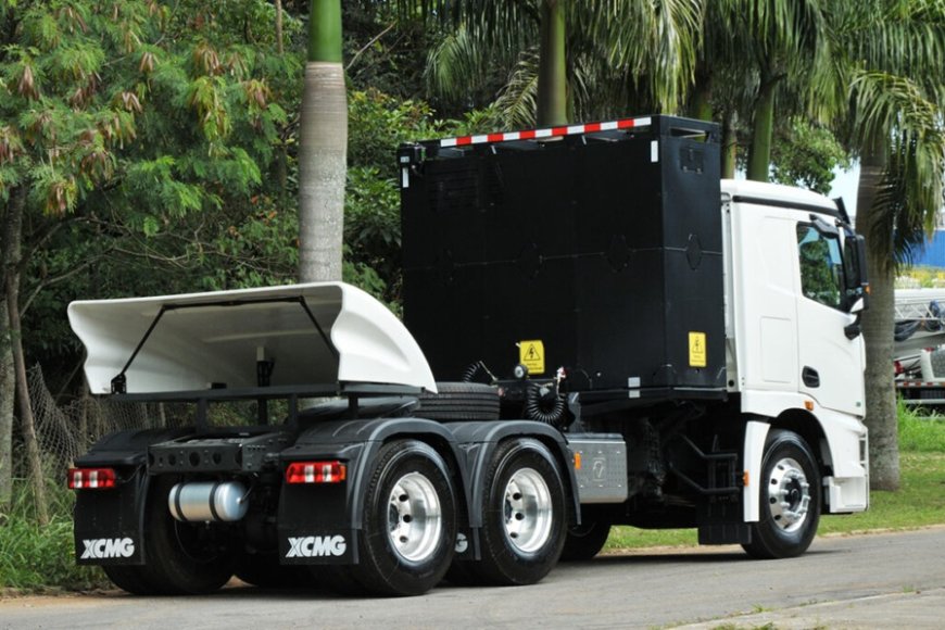 XCMG iniciará montagem de caminhões elétricos em Pouso Alegre