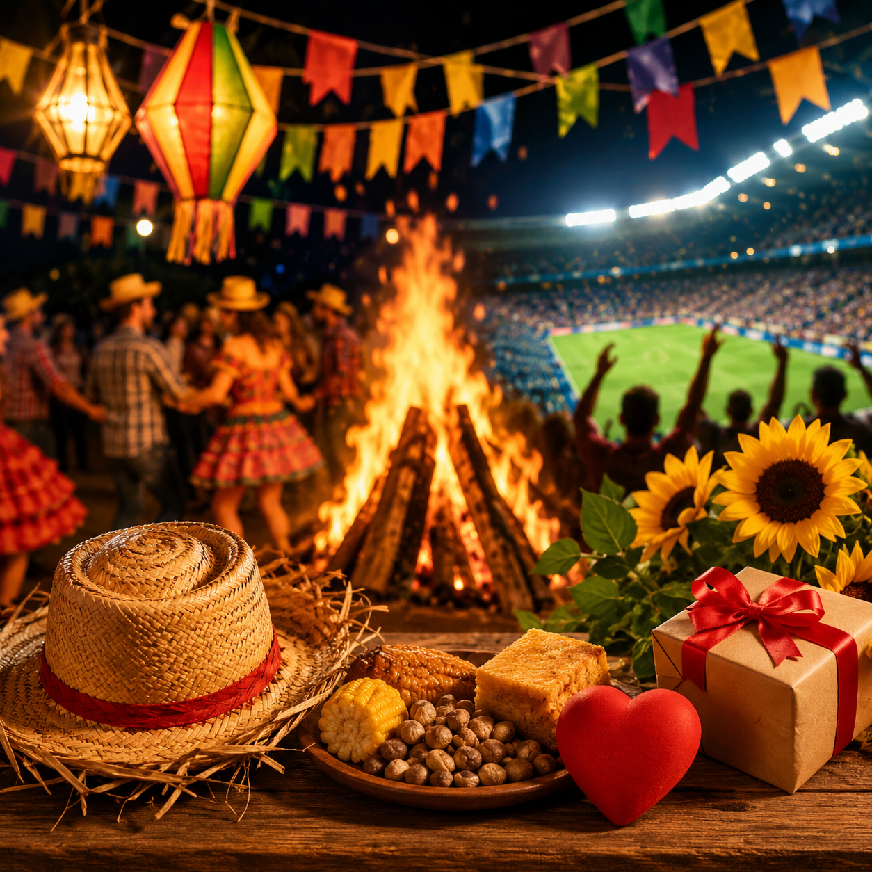 Junho terá Copa, festa junina e Dia dos Namorados movimentando o Brasil