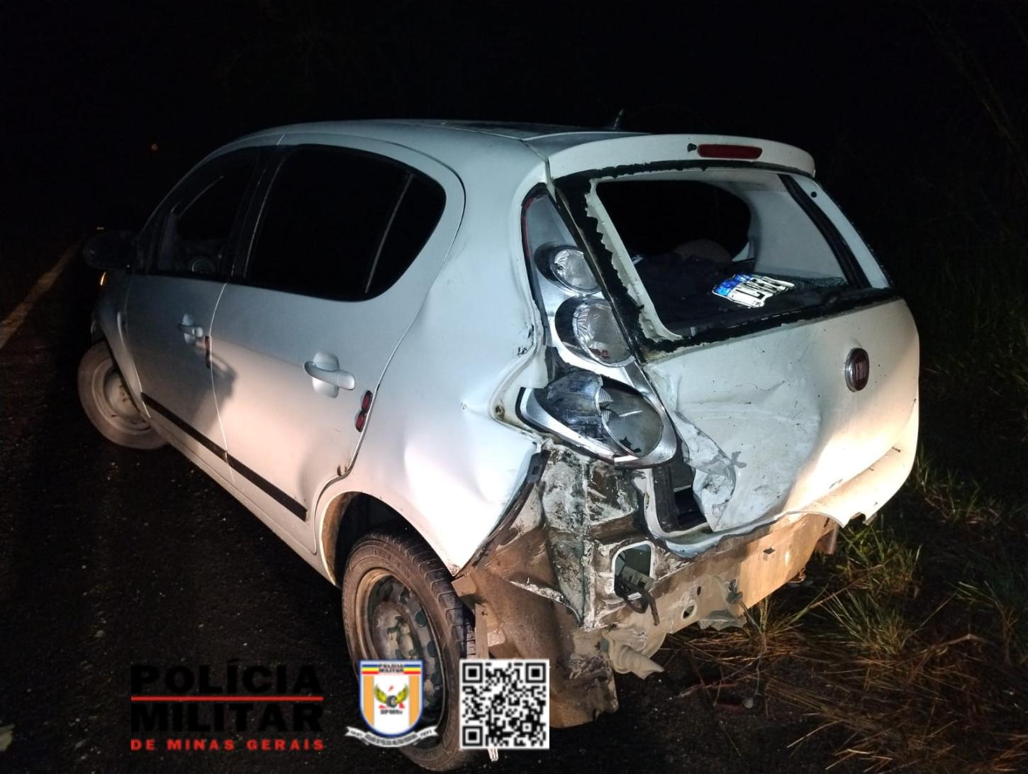Motociclista fica em estado grave após acidente na MG-126 entre Bicas e São João Nepomuceno