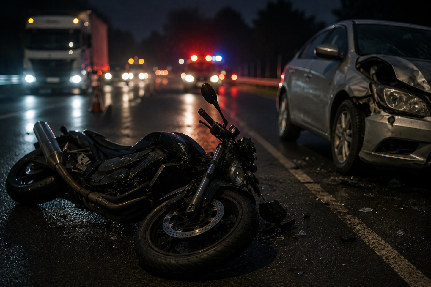Motociclista morre após colisão entre moto e carro na BR-040, em Minas Gerais