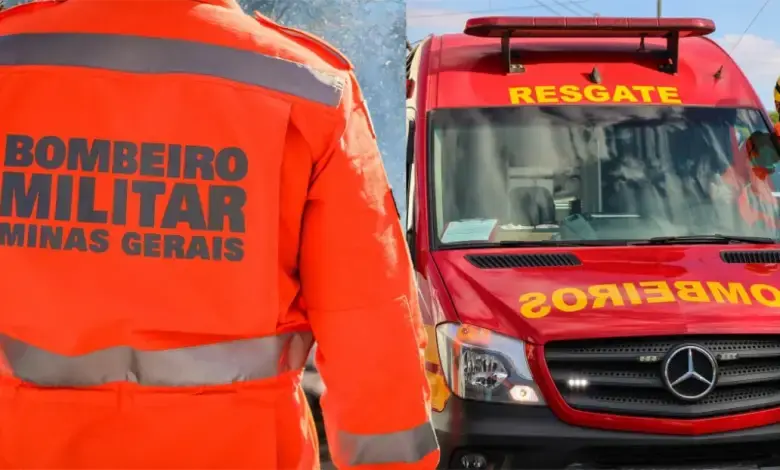 Motorista fica preso às ferragens após capotamento de caminhão na MGC-265, em Miraí
