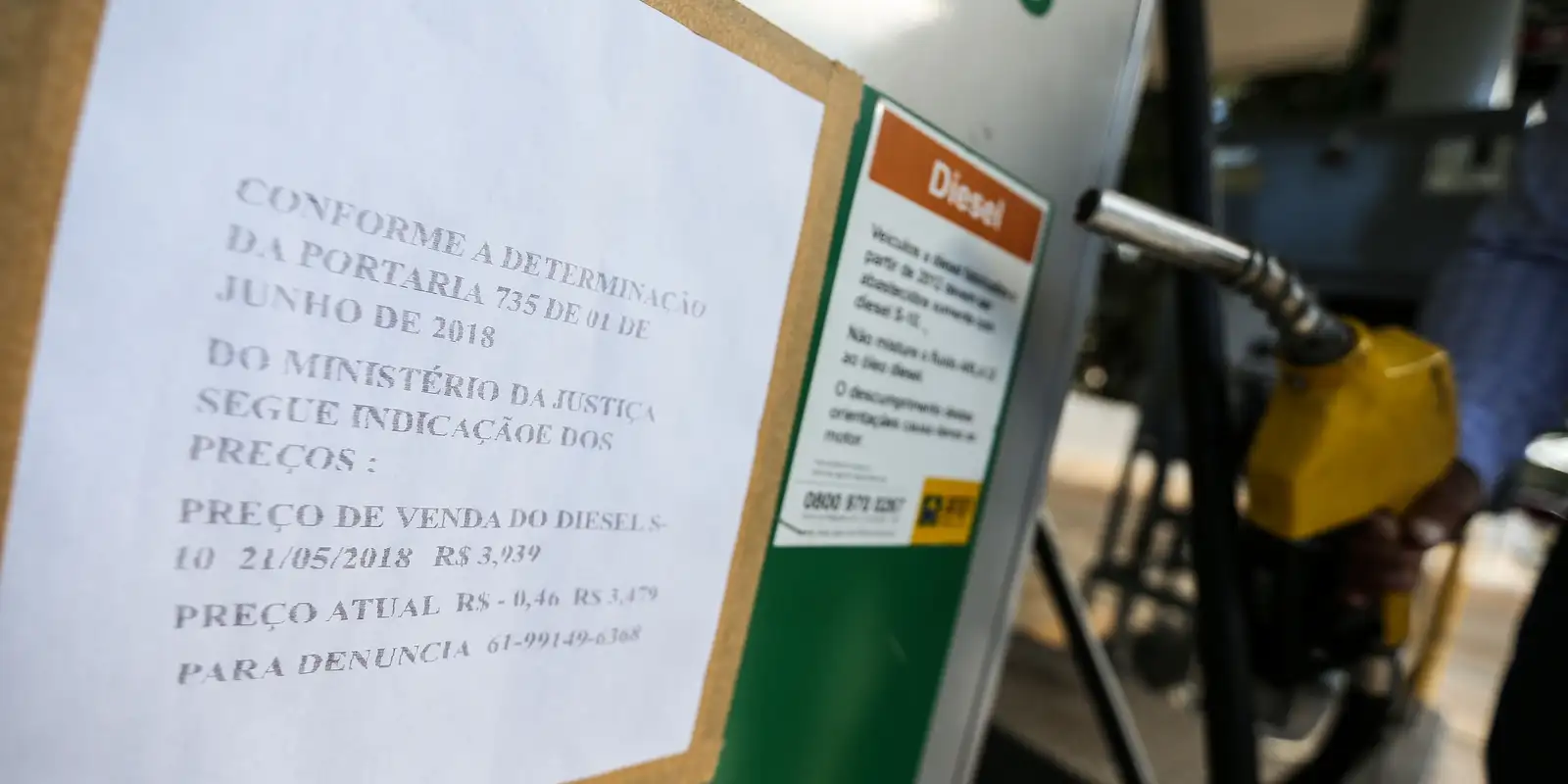 Óleo diesel tem queda de 4,5% em cinco semanas, aponta ANP