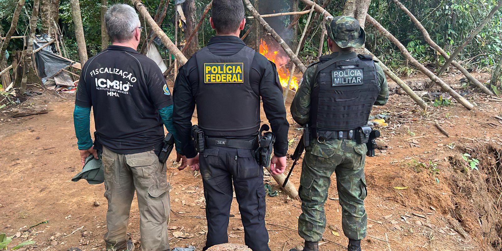 Polícia Federal combate garimpos ilegais na Amazônia, com foco em Amapá e Pará
