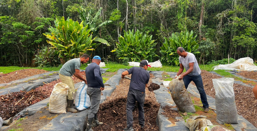 Projeto Terra Boa realiza nova entrega gratuita de composto orgânico em Juiz de Fora