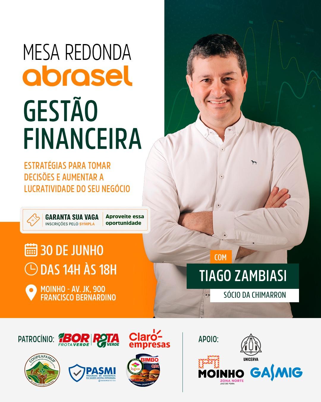 Abrasel promove Mesa Redonda sobre gestão eficiente  como chave para manter bares e restaurantes no  mercado 