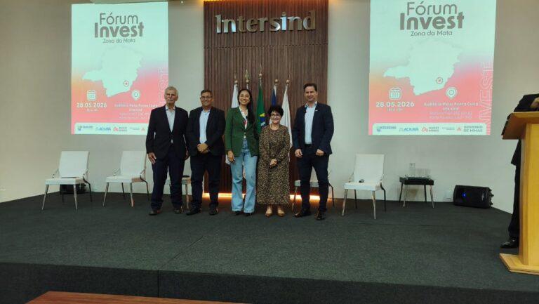 Fórum Invest Zona da Mata debate estratégias de atração de investimentos e inovação em Ubá