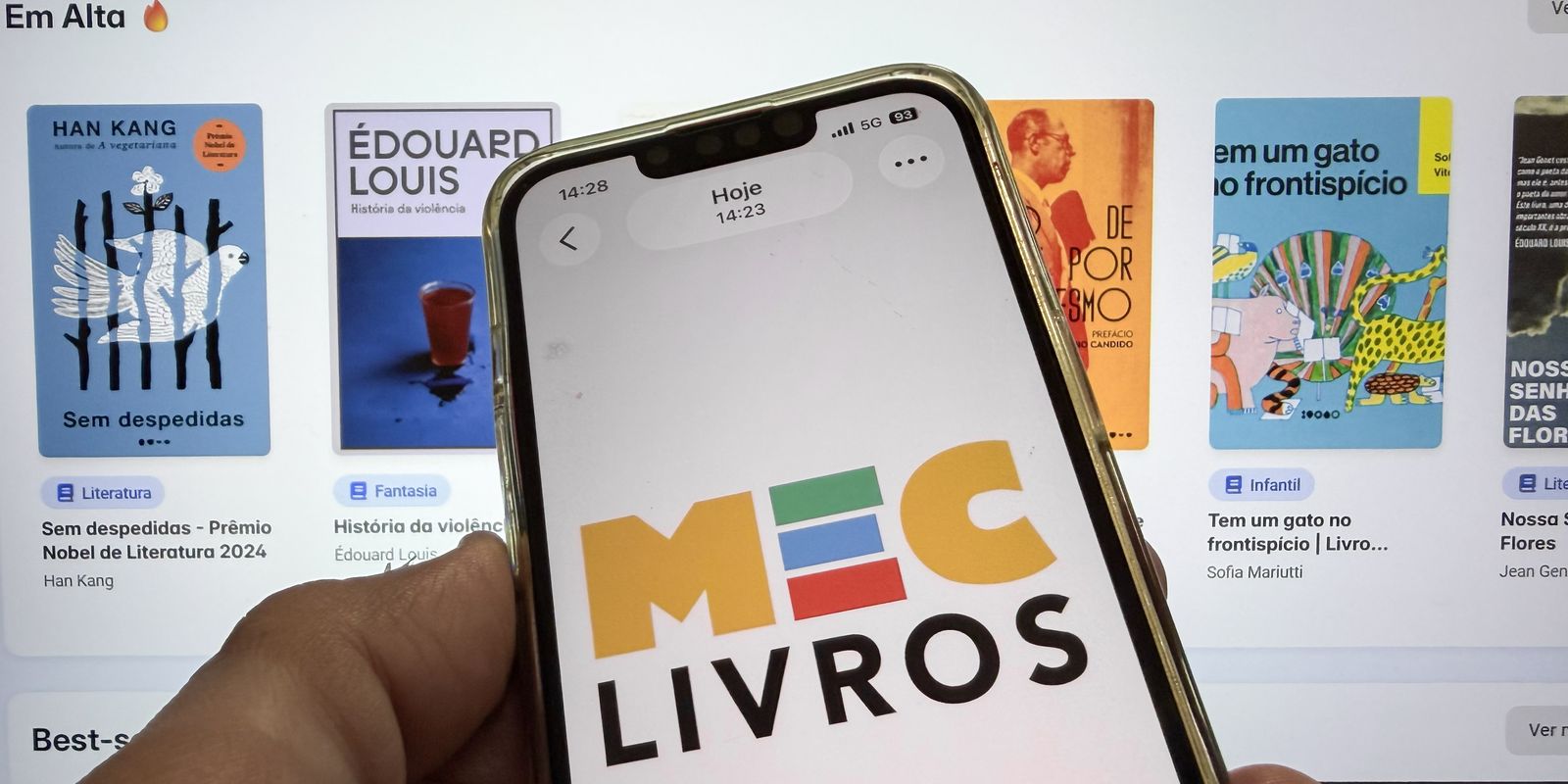 Plataforma MEC Livros registra 3,4 mil empréstimos diários e revela obras mais lidas