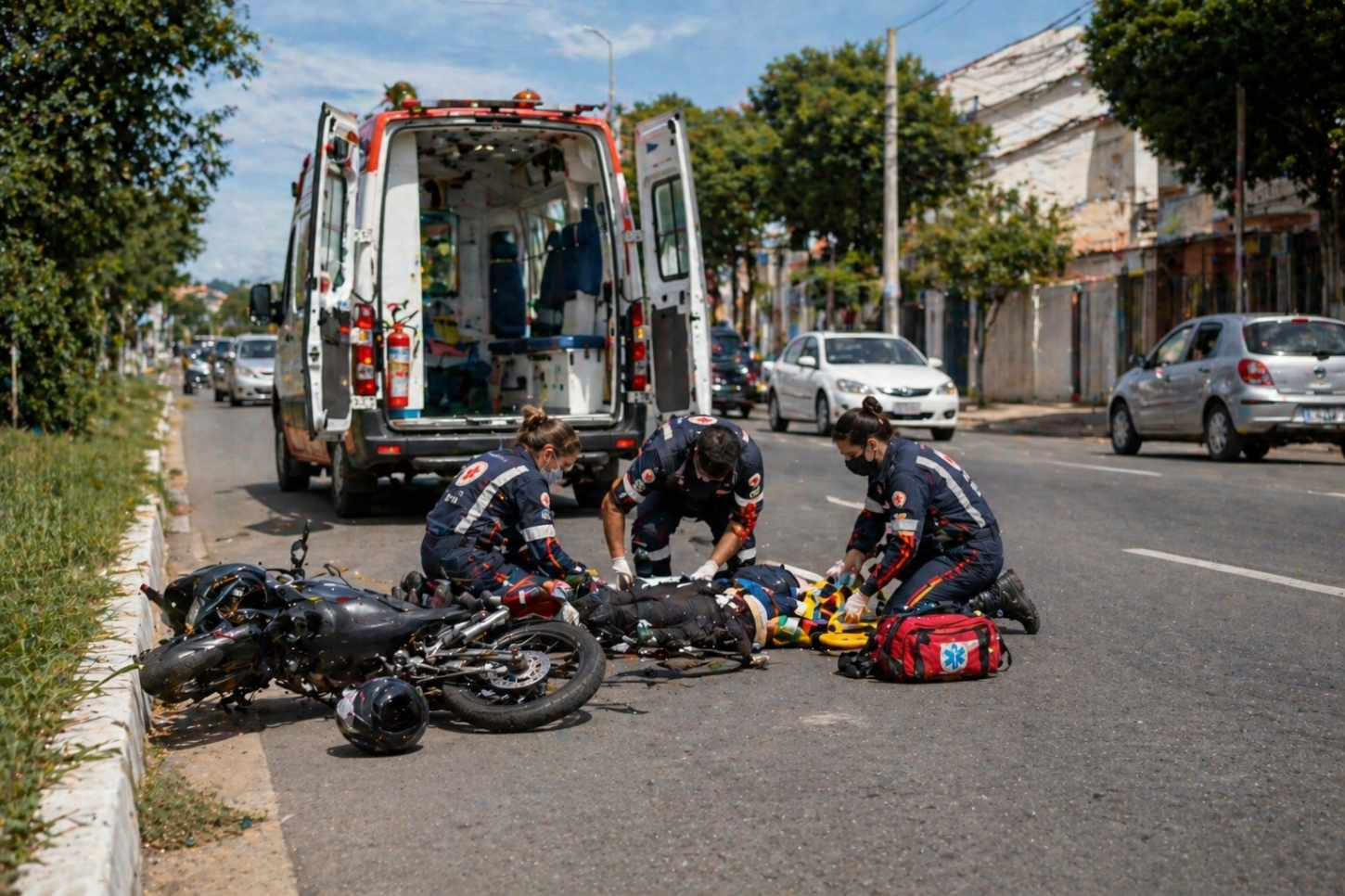 Mulher sofre queimaduras graves em acidente com álcool e é transferida para Juiz de Fora, em Belmiro Braga