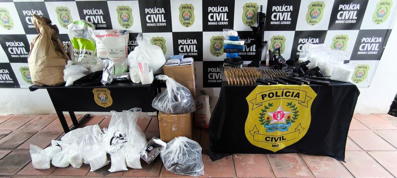 Operação Cerco Fechado desarticula laboratório clandestino de drogas no bairro Borboleta