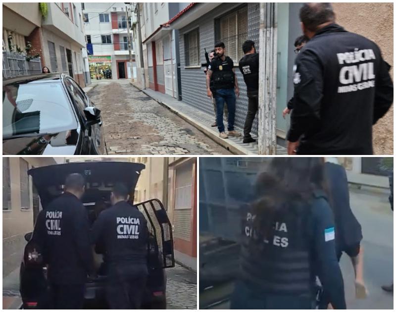 Operação das Polícias Civis de Minas e do Espírito Santo desarticula quadrilha que lucrava com falsas doações para o RS