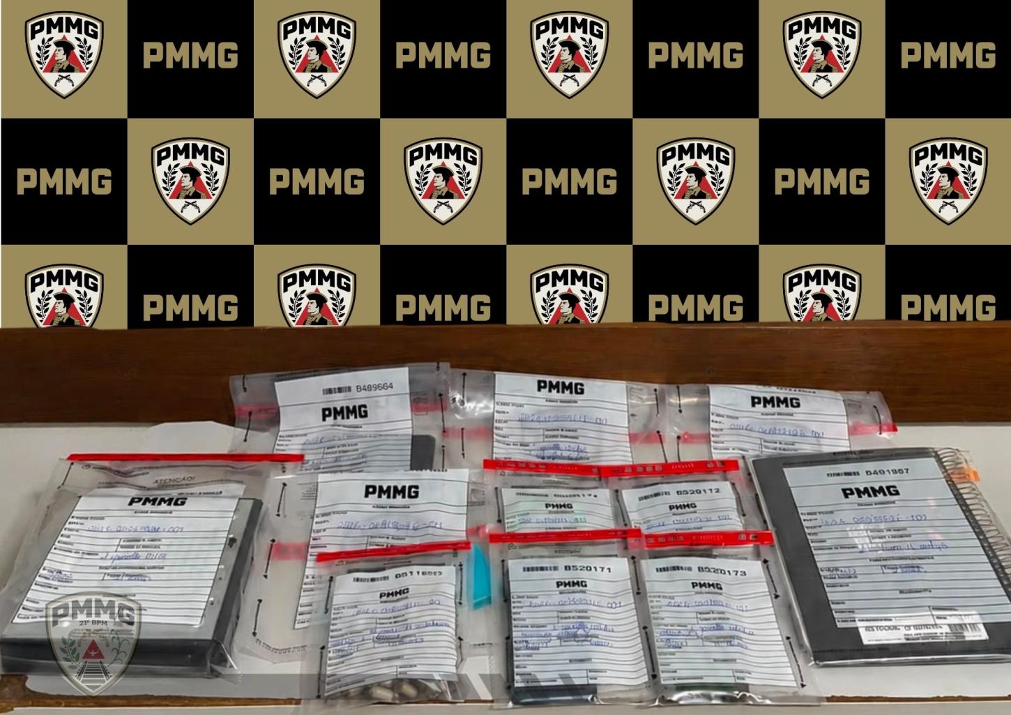 Operações da Polícia em Minas Gerais resultam em prisões de foragidos e apreensão de drogas na Zona da Mata