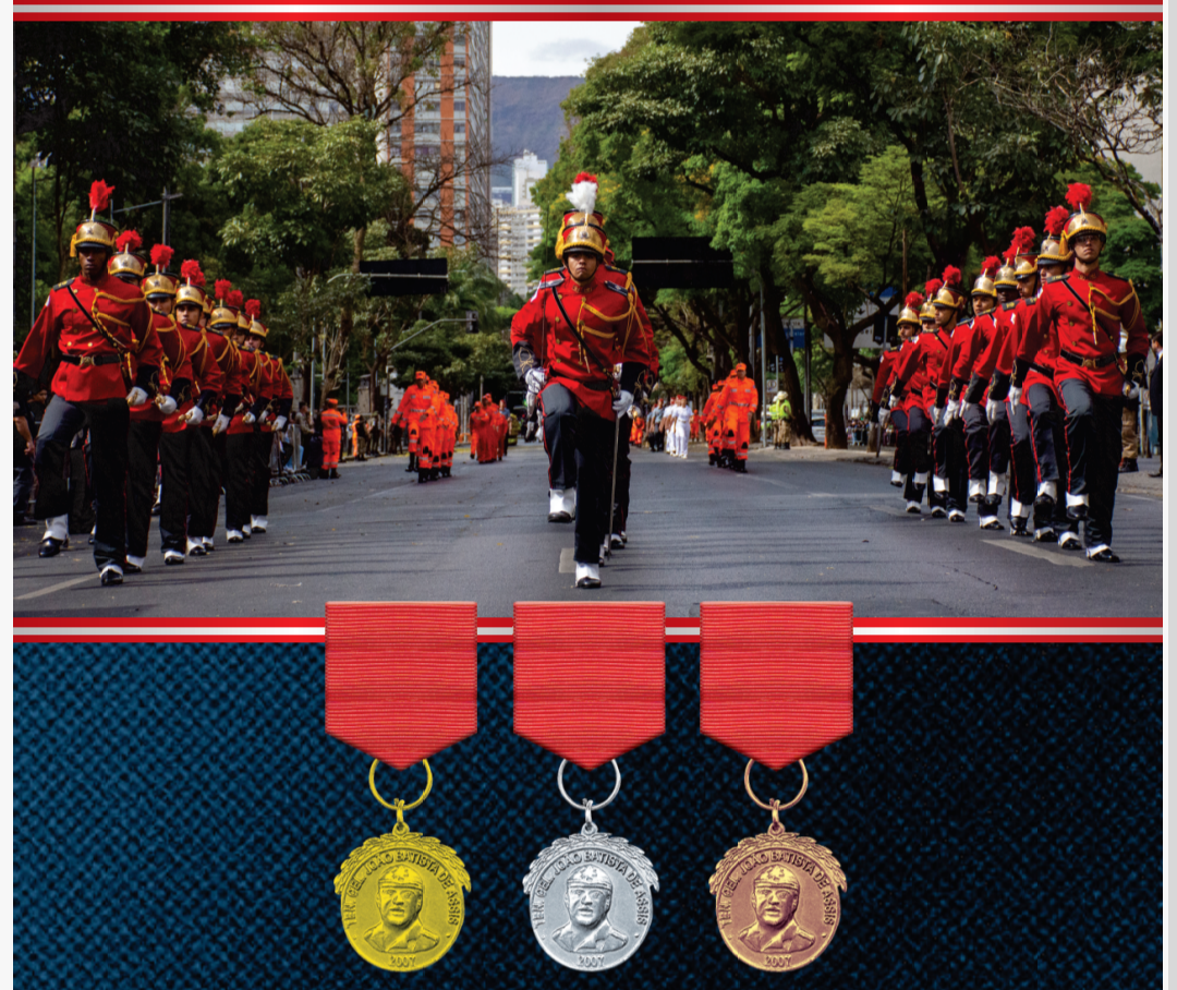 União dos Militares de Minas Gerais homenageará, in memoriam, o policial penal Reinaldo Neiva Ferreira durante solenidade na capital mineira. Arte: Divulgação/UMMG.