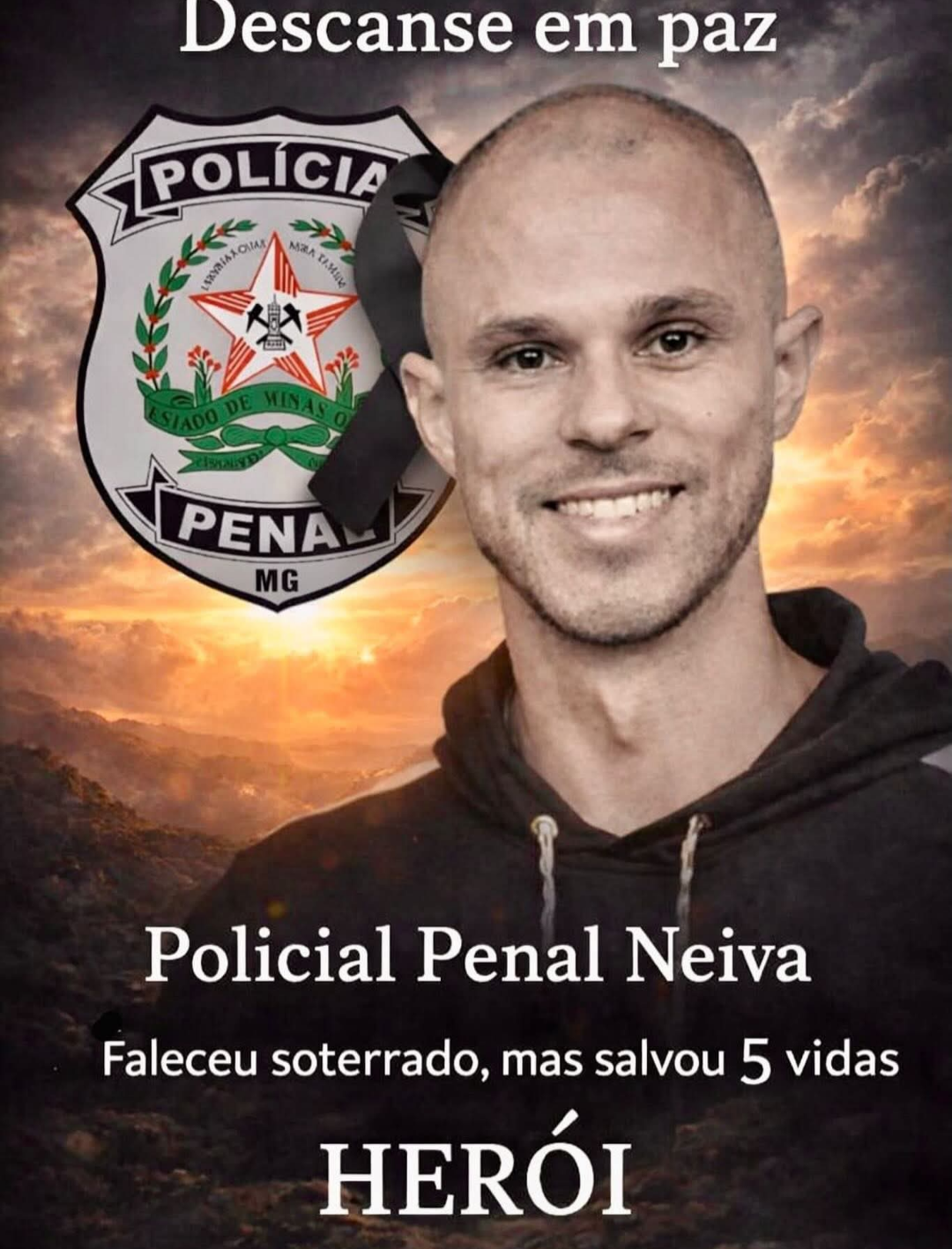 O ato de coragem de Reinaldo Neiva Ferreira, que salvou cinco vidas durante a tragédia das chuvas, segue sendo reconhecido por instituições e autoridades em Minas Gerais. Foto: Arquivo Pessoal.