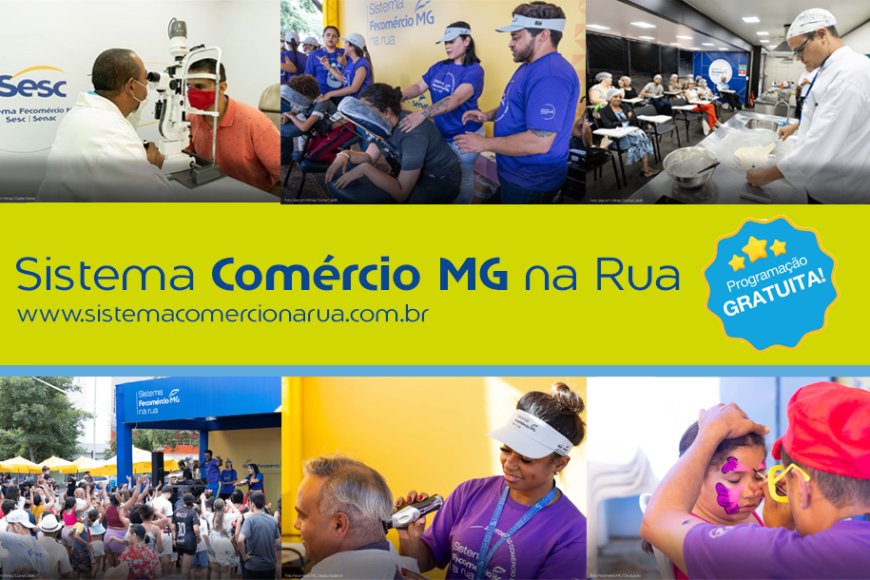 Sistema Comércio na Rua impulsiona economia e cultura em cidades de Minas Gerais