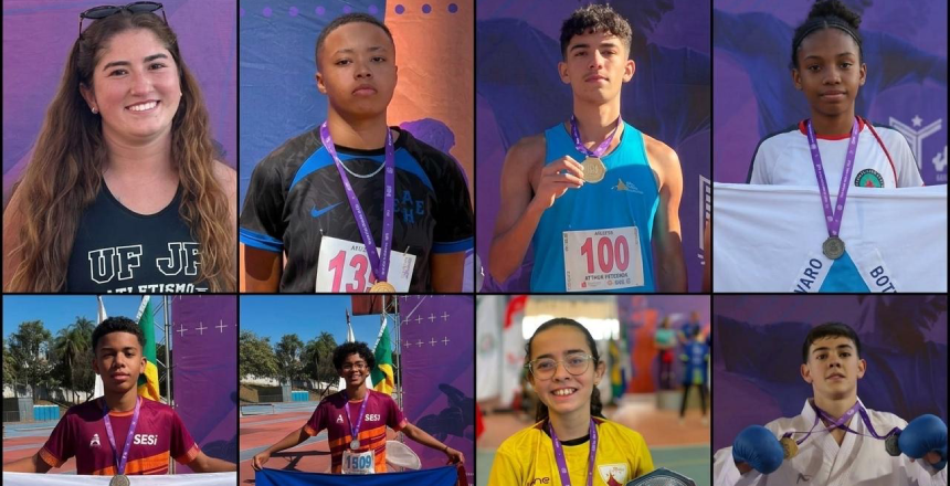Atletas de Juiz de Fora garantem vaga em competições nacionais de esporte escolar