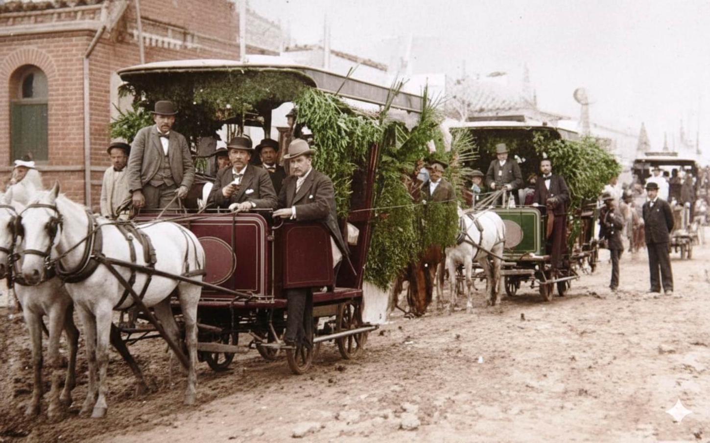 Inauguração dos Bondes