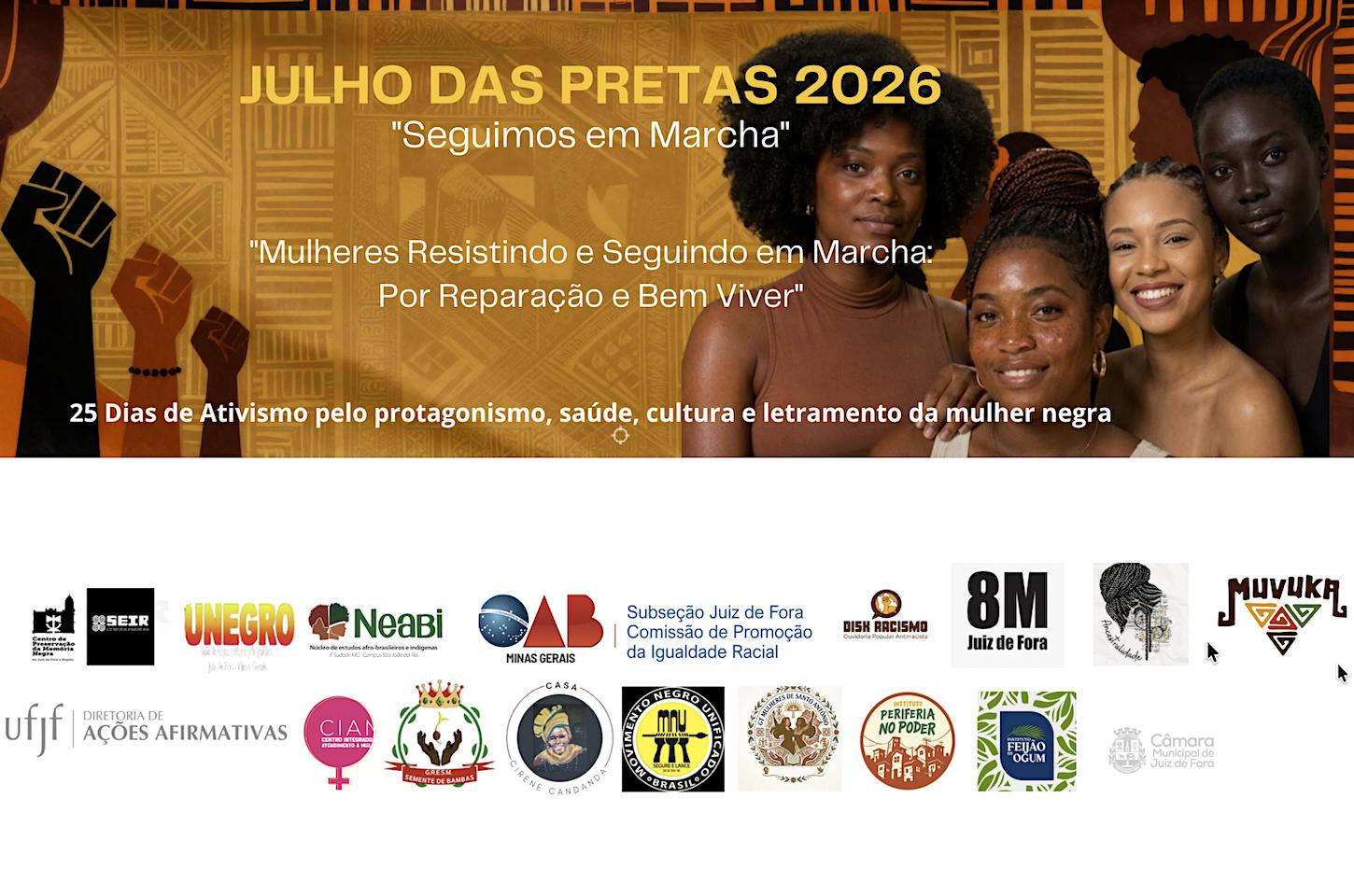 Julho das Pretas: Seguimos em Marcha!