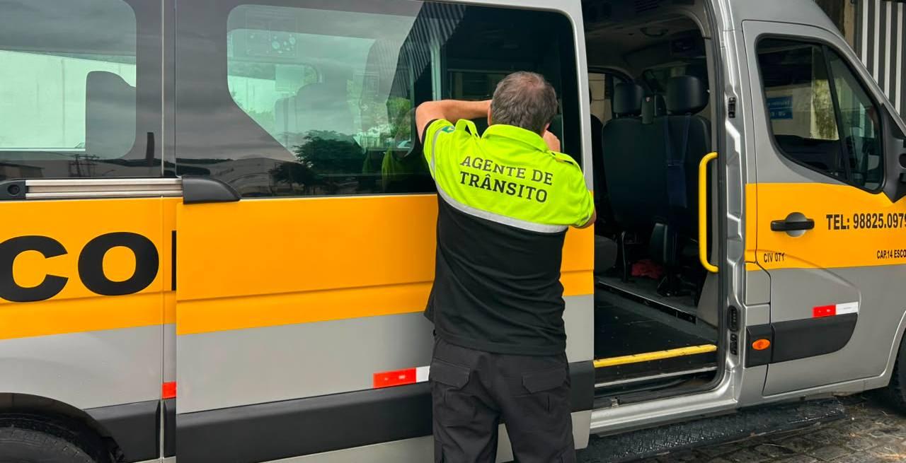 Prefeitura de Juiz de Fora inicia vistoria semestral de veículos de transporte escolar