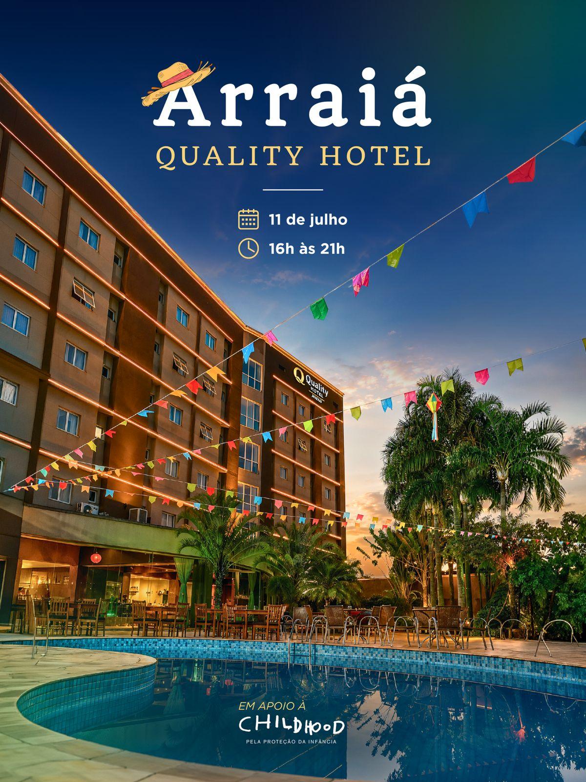 Quality Hotel Jundiaí realiza tradicional Arraiá aberto ao público com ação solidária