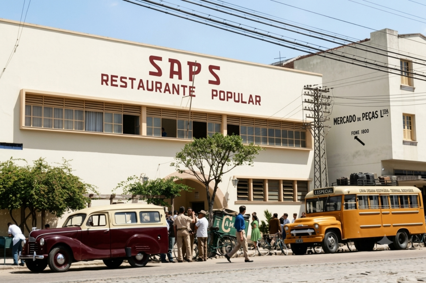  (SAPS), Serviço de Alimentação da Previdência Social