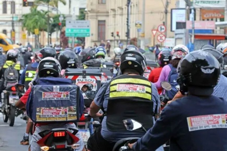 Trabalhadores de aplicativo anunciam paralisação em Juiz de Fora