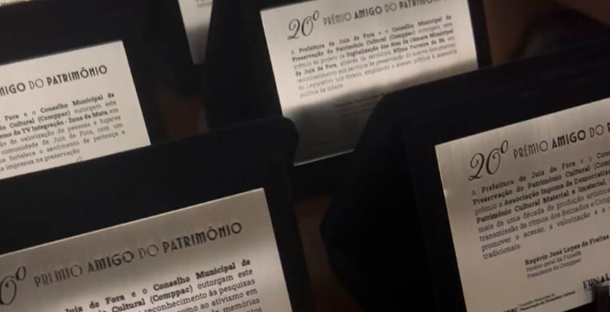 Valorização da história: PJF abre inscrições para o 21º Prêmio Amigo do Patrimônio Cultural