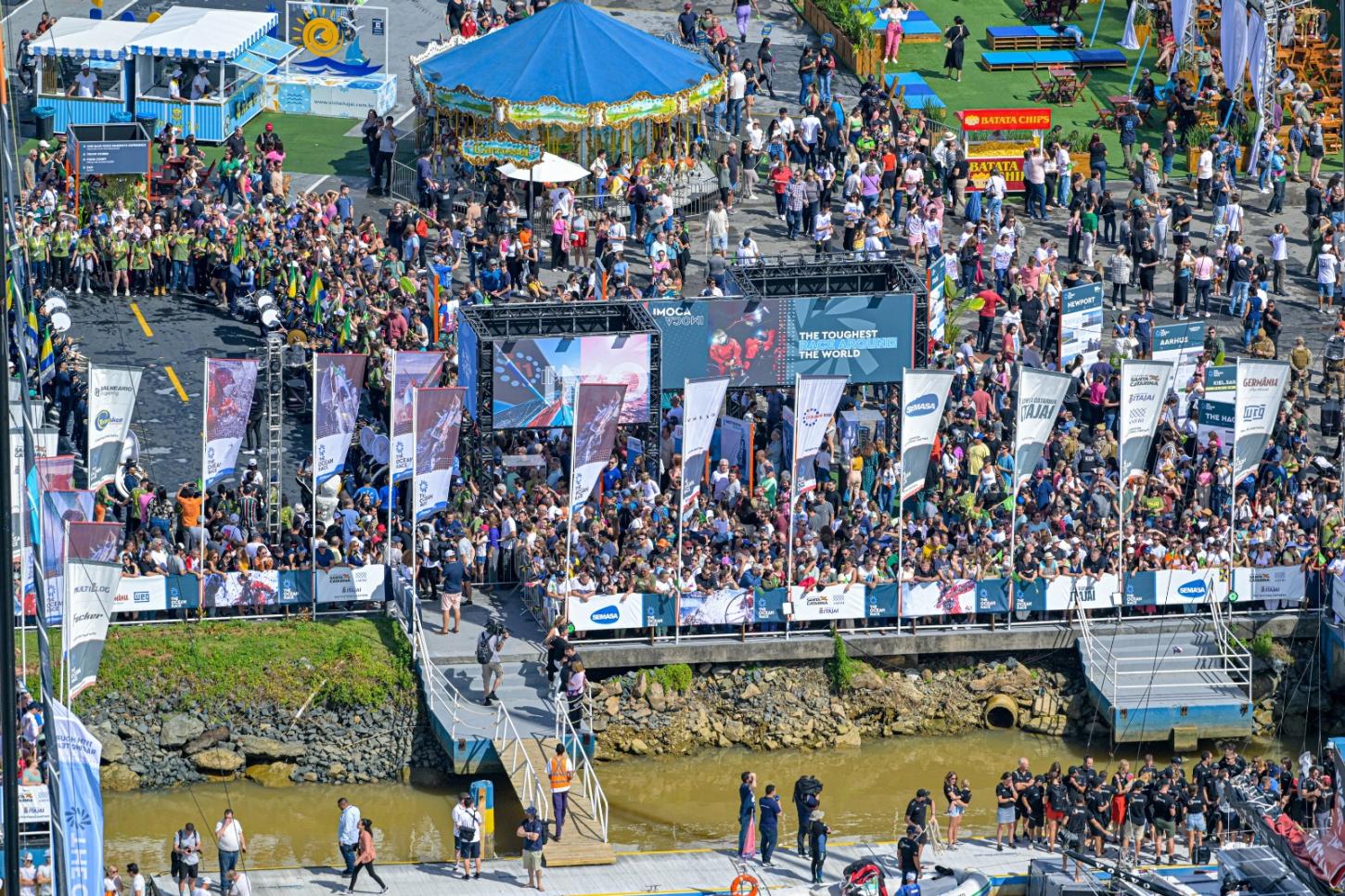500 mil visitantes em 19 dias: The Ocean Race vai movimentar Itajaí em 2027