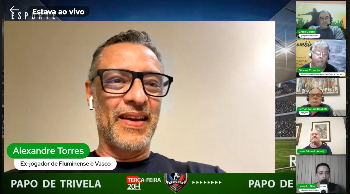 Alexandre Torres relembra trajetória no Fluminense, Vasco e Japão e emociona ao falar sobre o legado de Carlos Alberto Torres