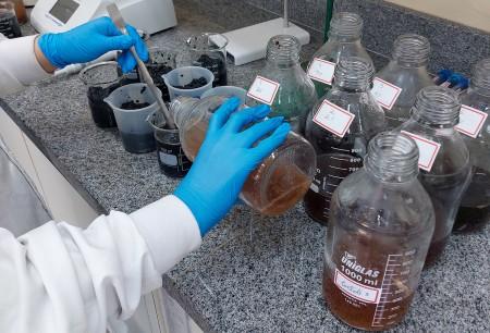 Baixas doses de soda cáustica aumentam a produção de biogás a partir de resíduos de banana