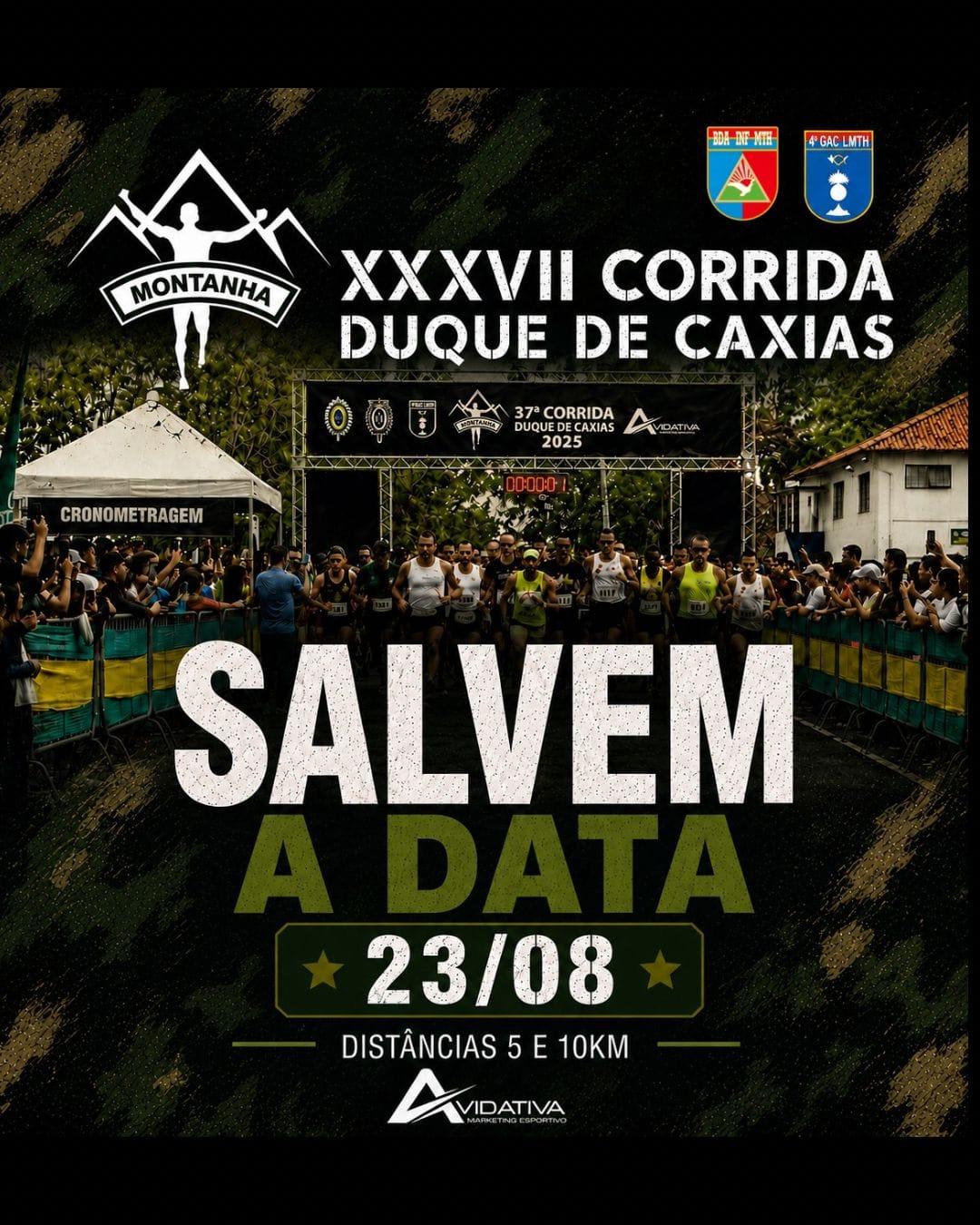 Corrida Duque de Caxias abre celebrações da “Semana do Soldado”   