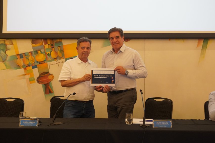 Fecomércio MG apresenta proposta THDG ao senador Rogério Marinho