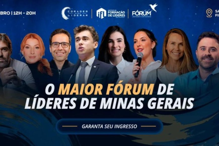 Fórum Liberdade e Democracia debate liderança na 17ª edição em BH
