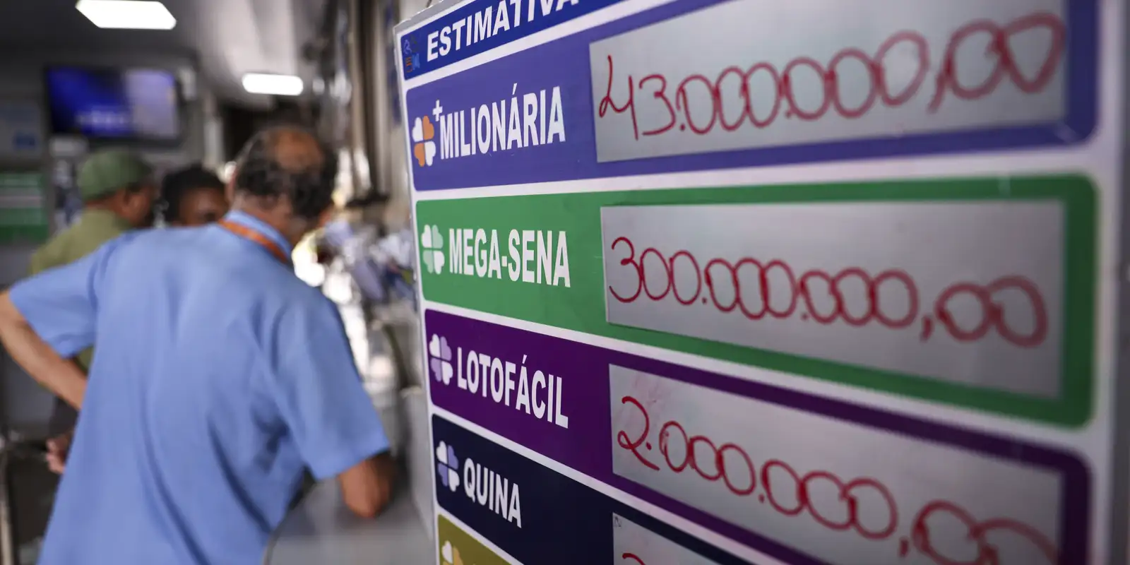 Prêmio da Mega-Sena acumula em R$ 45 milhões após ninguém acertar dezenas