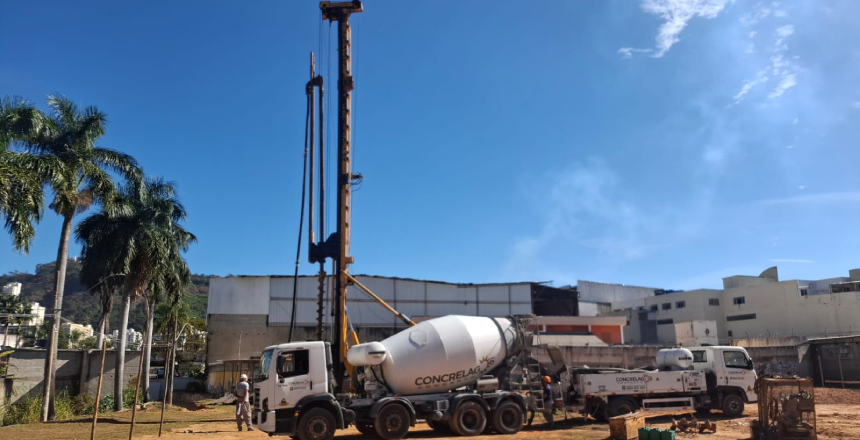 Obras da UBS e CAPS Leste avançam para a fase de fundação em Juiz de Fora