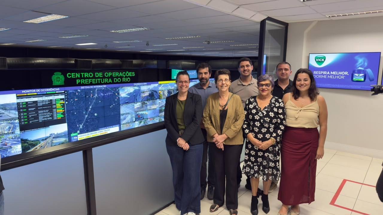 Prefeitura de Juiz de Fora realiza visita técnica ao Centro de Operações do Rio de Janeiro