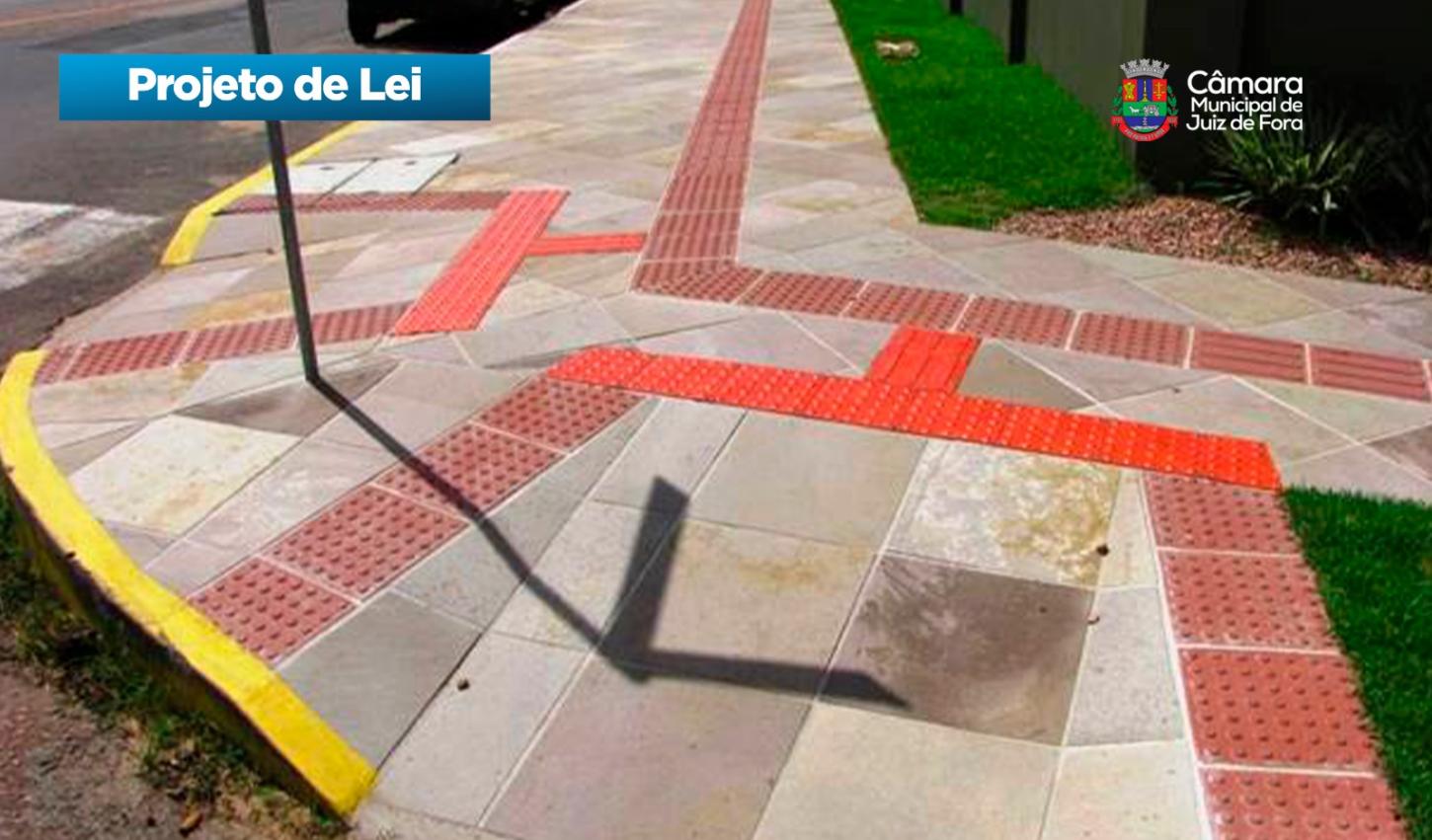 Projeto quer reforçar acessibilidade nos passeios públicos de Juiz de Fora