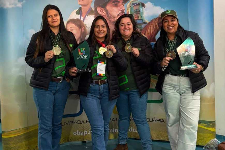 Senar Minas conquista pódio completo na Olimpíada Brasileira de Agropecuária