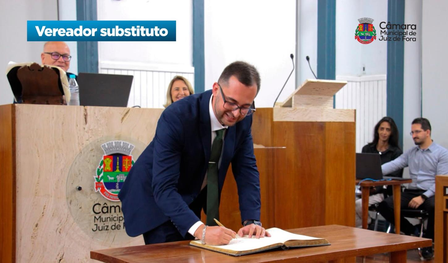 Yuri Fófano assume vaga na Câmara Municipal de Juiz de Fora