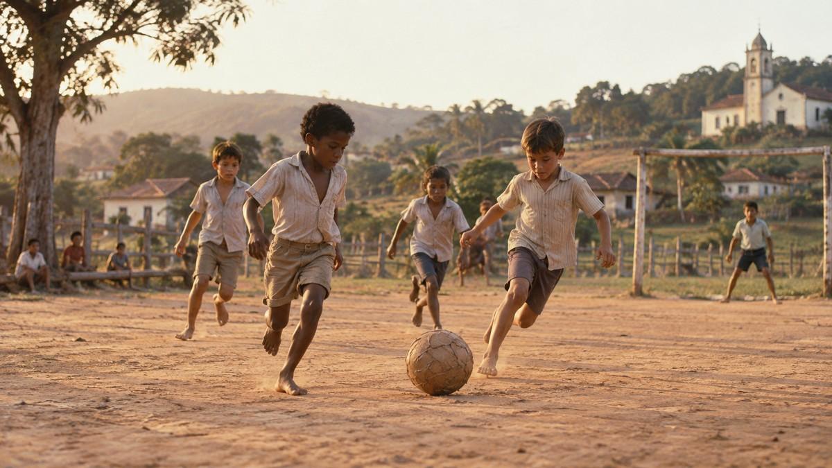 A bola de capotão nos campos de terra