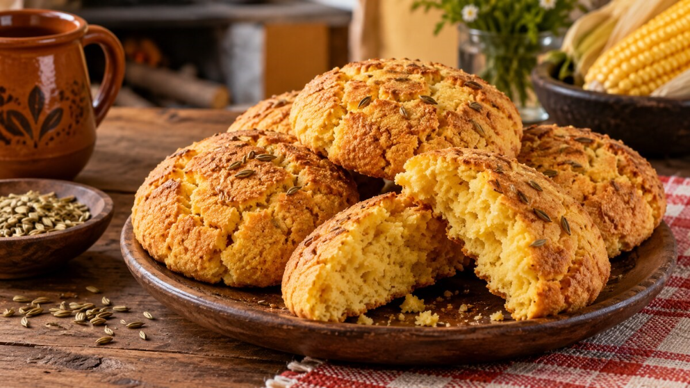 Broa de fubá com erva doce: receita caseira com sabor de tradição 